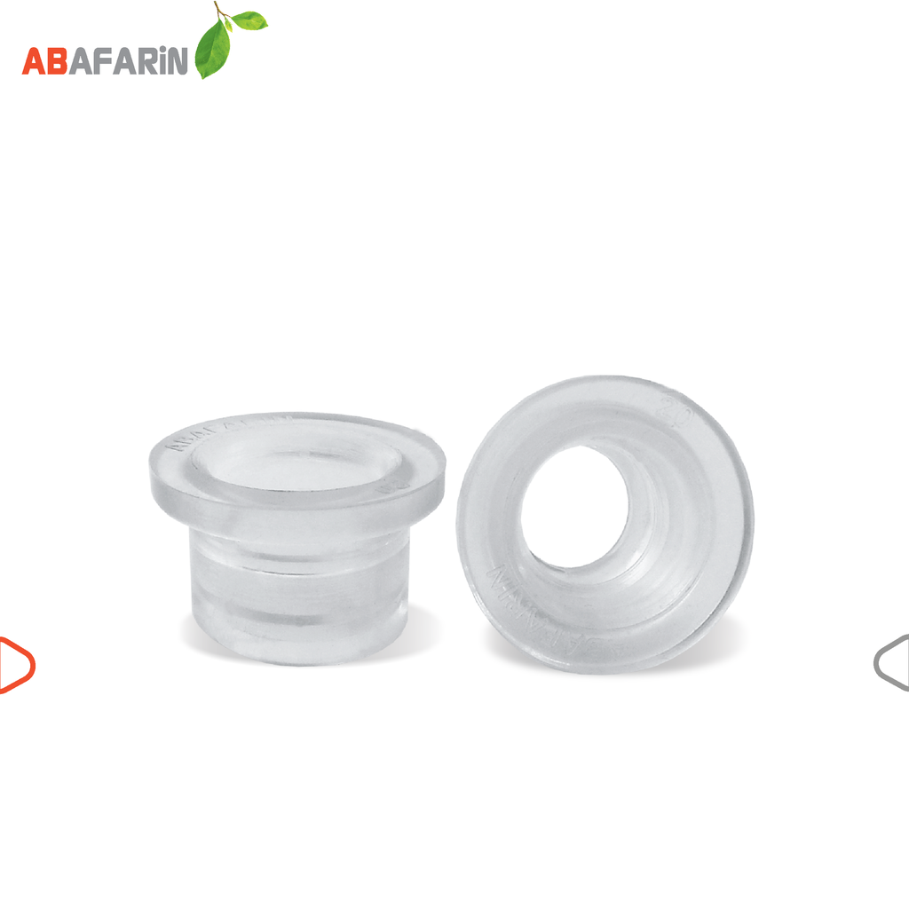 Cylindrical rubber gasket