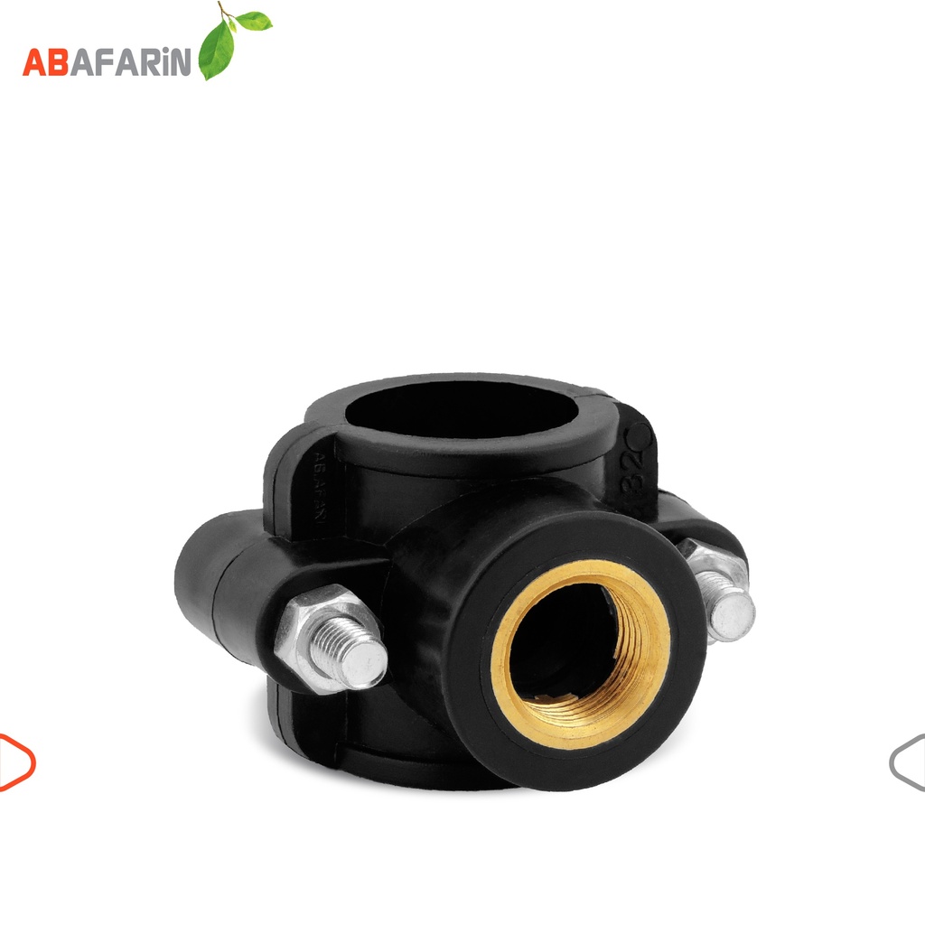  Selle de serrage avec entrée d'engrenage en laiton