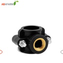 Selle de serrage avec entrée d'engrenage en laiton