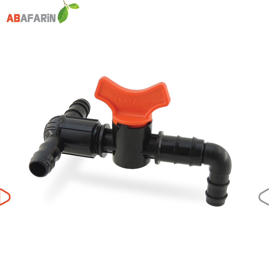 Dividers elbow mini valve PP with denominator 16