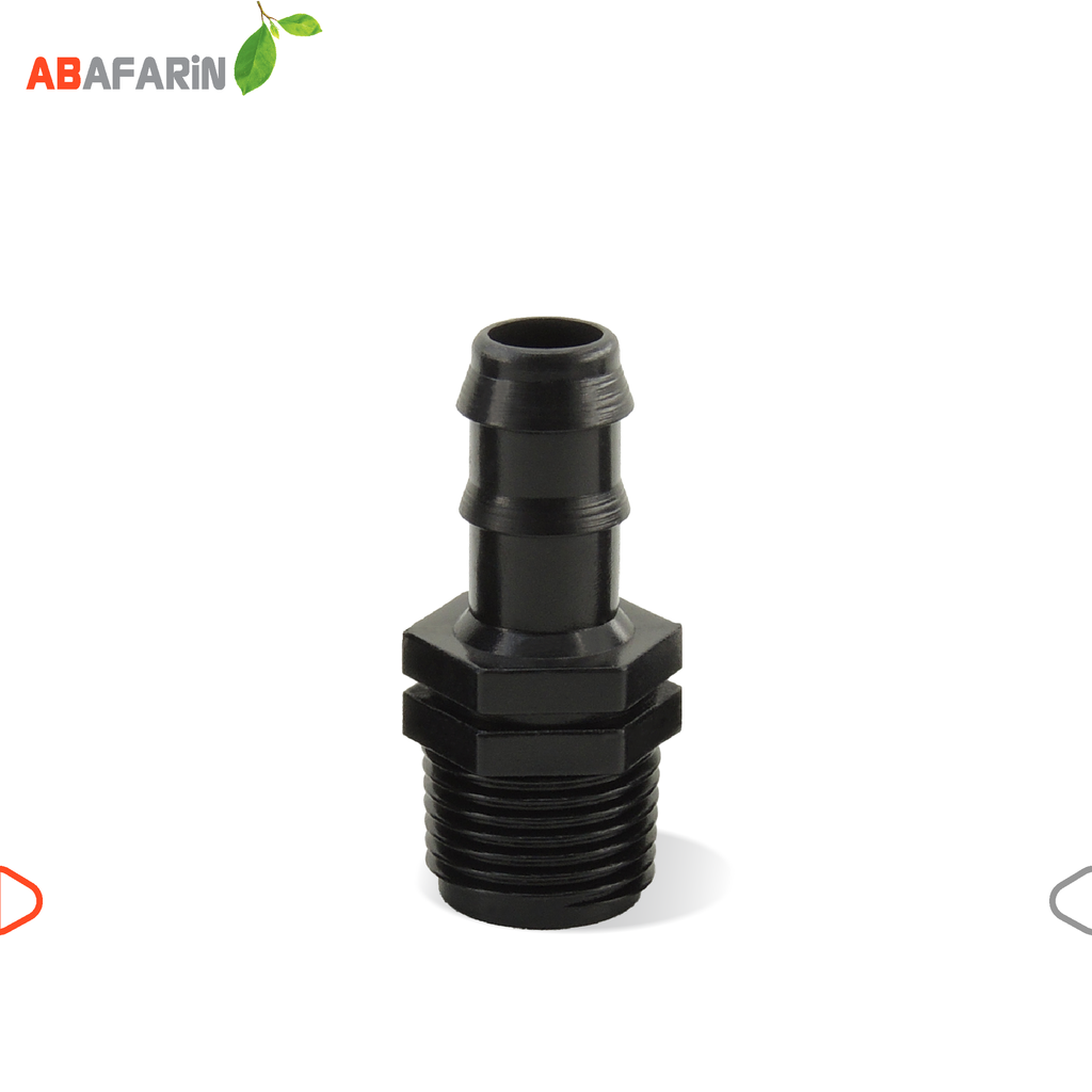 PP threaded connectors for layflat