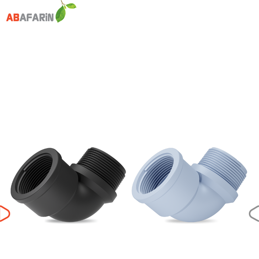 Polymer adhesive elbow